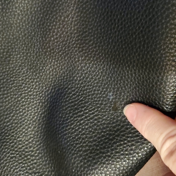 Thirty-one cross body purse bag -flaws Black Maroon - Picture 4 of 16